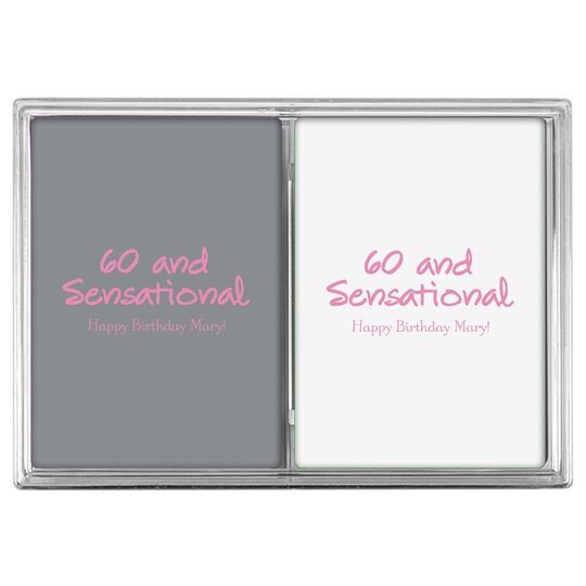 Studio 60 and Sensational Double Deck Playing Cards